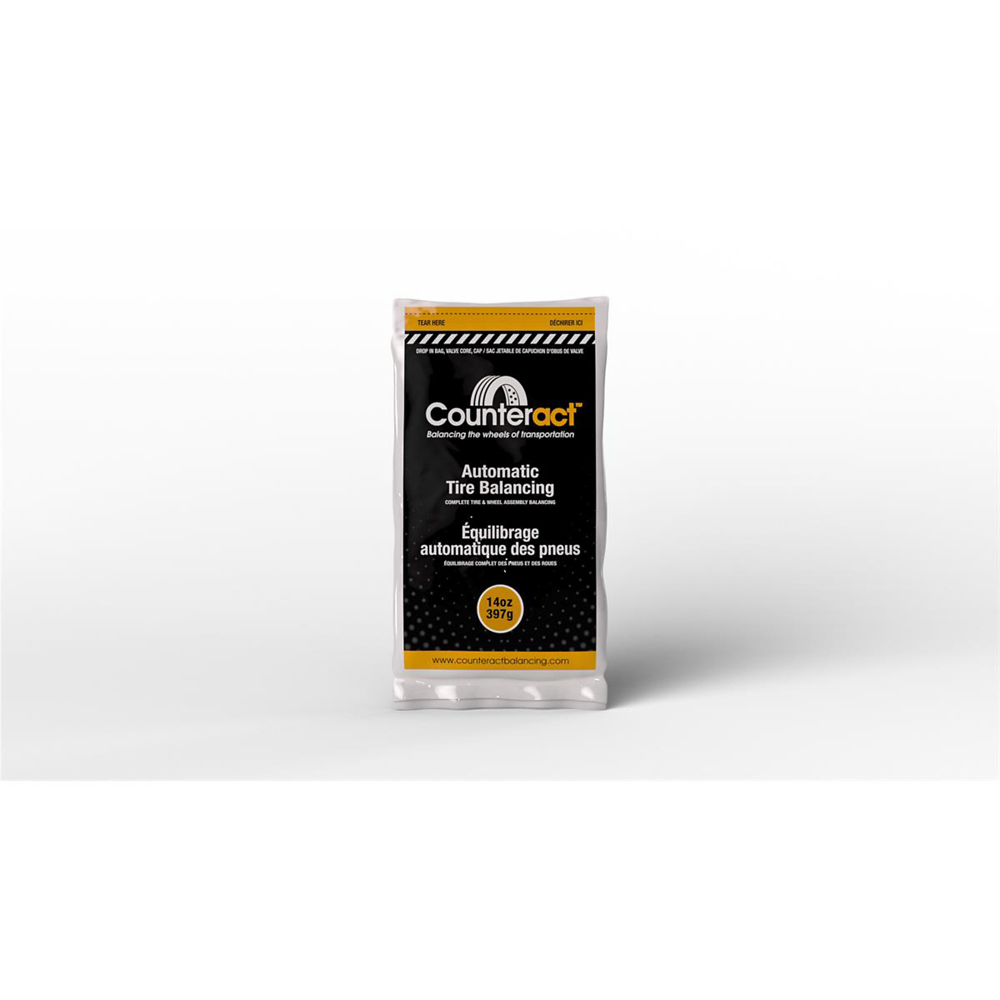 Counteract Balancing Beads — 14 Oz., Case of 32 Bags, TPMS Friendly, Eco-Friendly, Model# COUCBB14OZ